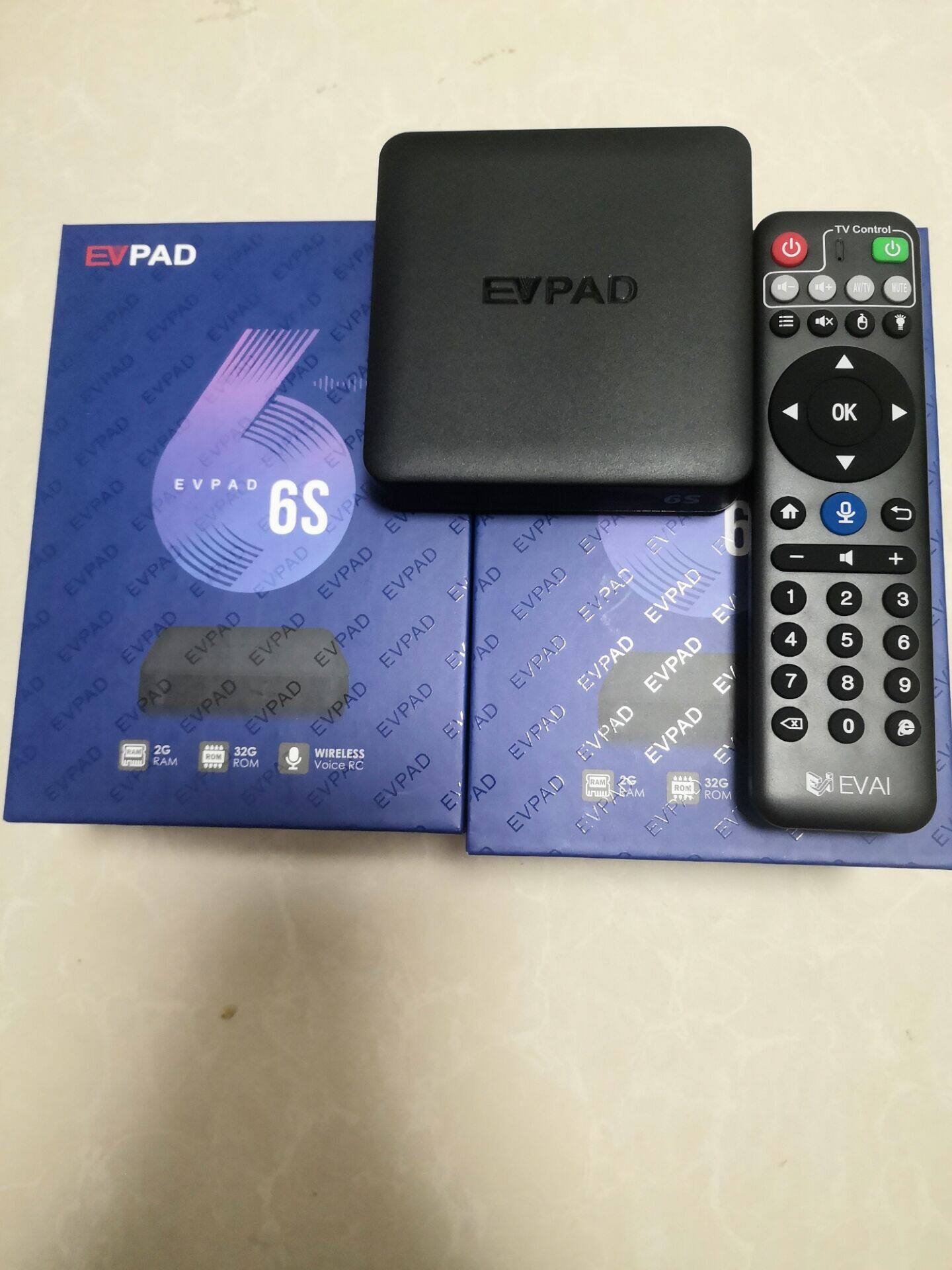 Evpad Remote Control Bluetooth Voice Control Remote For Ev Pad Pro Tv Box 2021 Evbox Plus Ev Box Evpad 3/5/6 P Tv Box