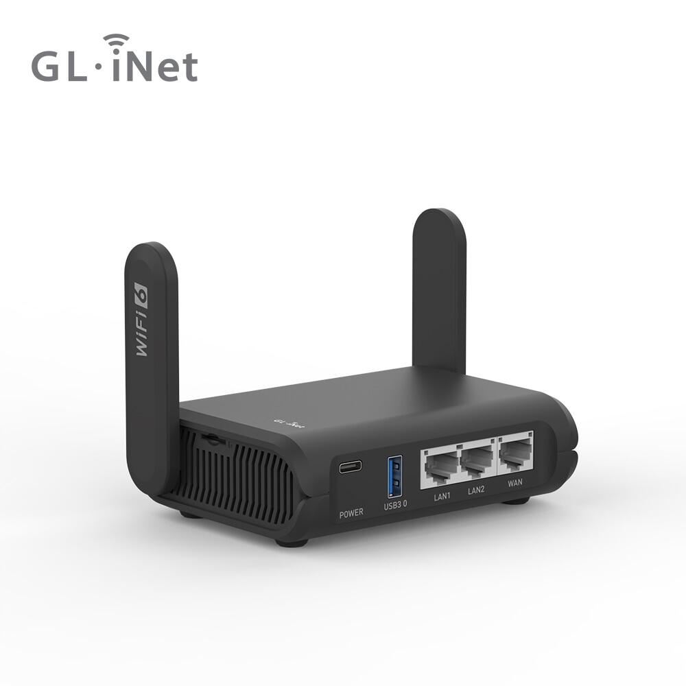 GLAXT1800 (Slate AX) PocketSized WiFi 6 Gigabit Travel