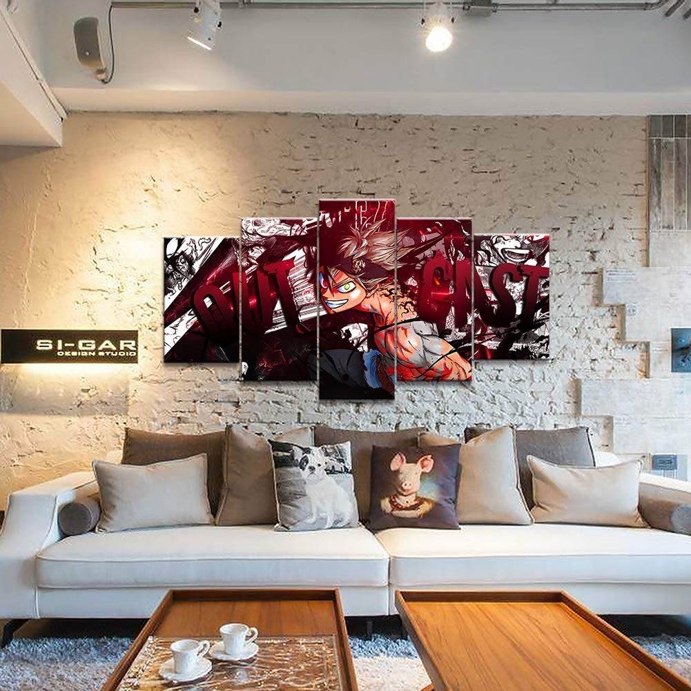 Black Clover Poster Wall Best Price In Singapore Lazada Sg
