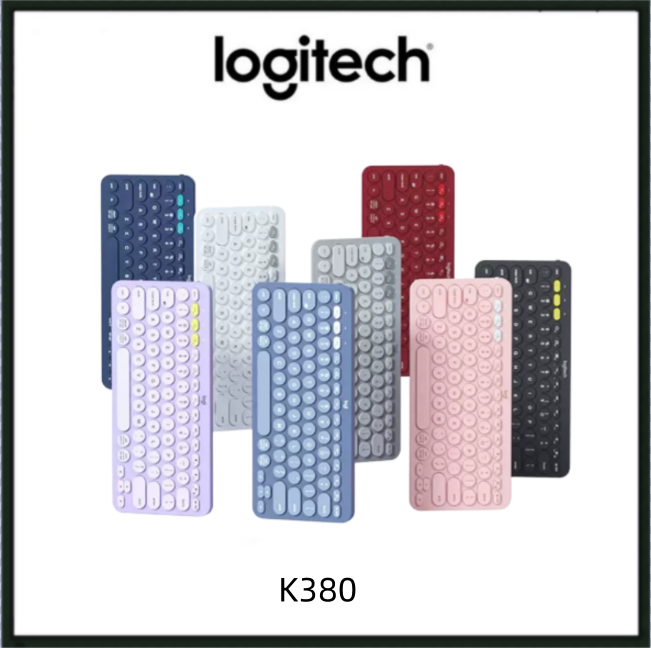 Logitech K380 Multi-Device Bluetooth Keyboard For PC, Notebooks, Phones & Tablets