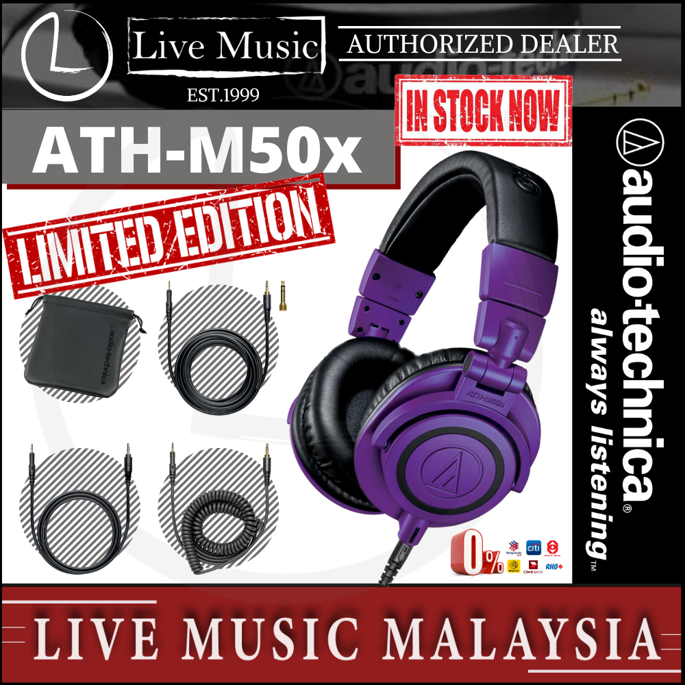 ath m50x for music listening