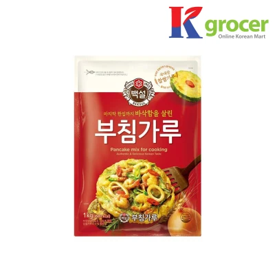 【Ready Stock】Kgrocer CJ Beksul Korean Pancake Mix For Cooking 1KG【EXP - FEB"22】