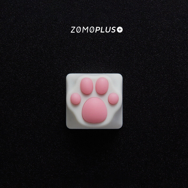 Keycaps Sáng tạo thiết kế ban đầu Keycap Bàn Phím Cơ silicon ABS móng vuốt mèo 3D dễ thương nhiều màu zomo