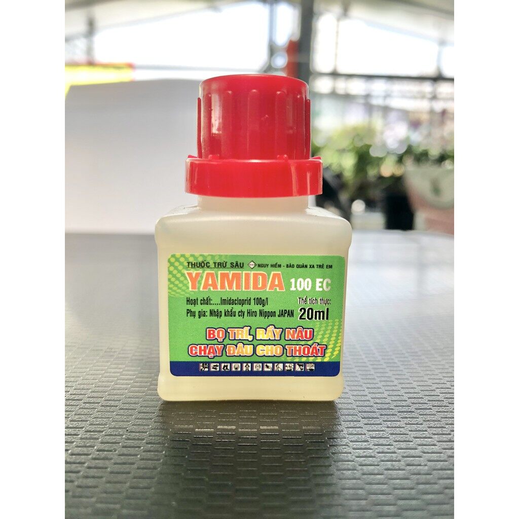 [HCM]Bọ trĩ rầy nâu chạy đâu cho thoát với YAMIDA 100EC chai 20ml - Trang Flowers