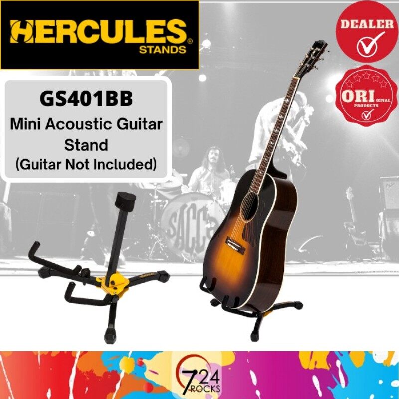 724 ROCKS Hercules GS401BB Mini Acoustic Guitar Stand Malaysia