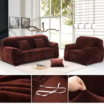 Yp 346t5rt My Stretch Velvet Sofa Cover Slipcovers Waterproof Yp 346t5rt My Stretch Velvet Sofa Cover