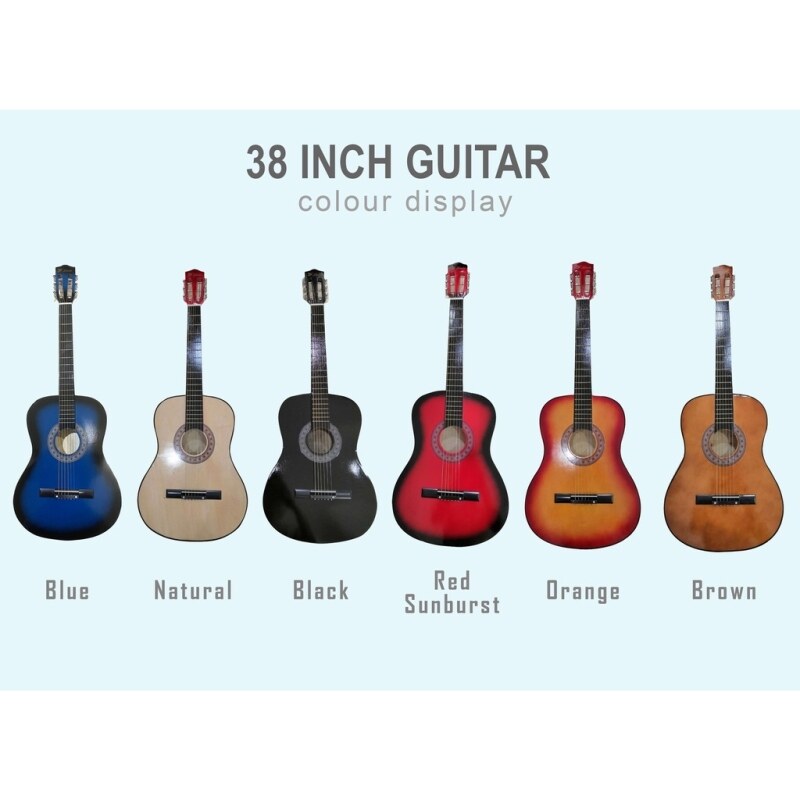 38 INCH Guitar 6 string beginner guitar Malaysia