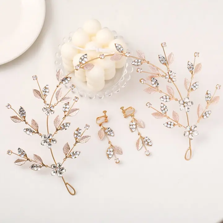 diamond hair jewelry