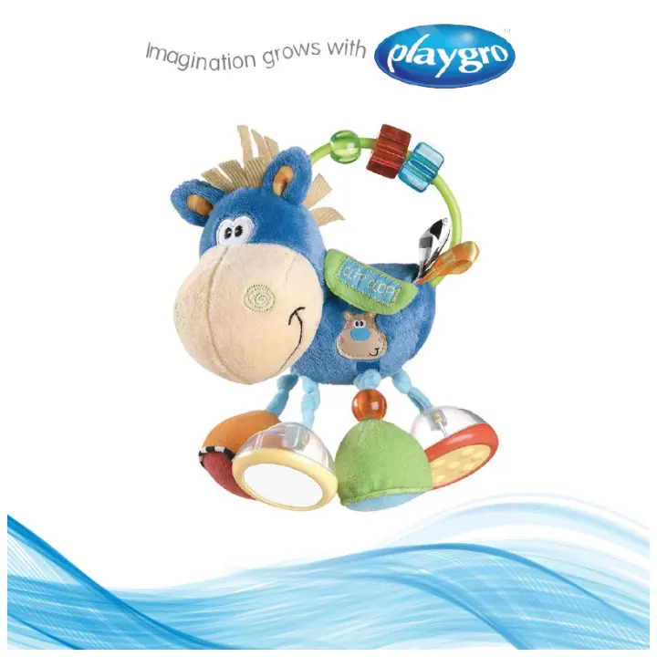 playgro clip clop activity rattle