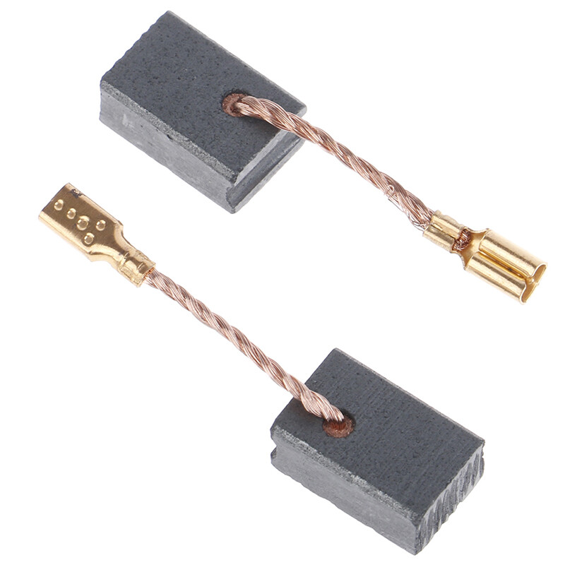 AttractiveFine 10Pcs Graphite Copper Motor Carbon Brushes Kit For Angle Grinder 6*8.5*13.5mm