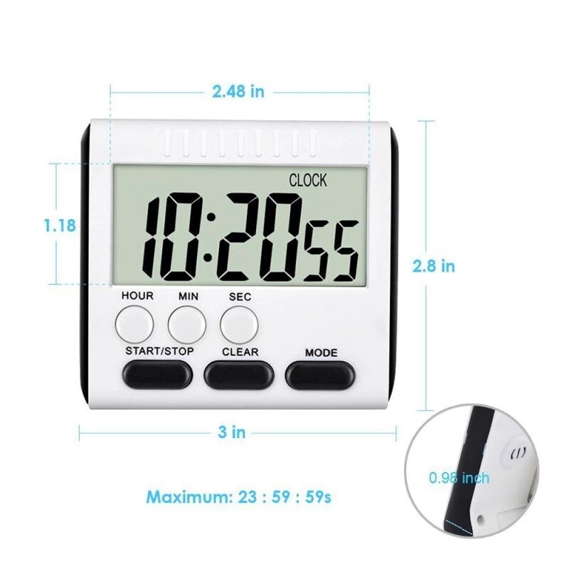 [KIPRUN Kitchen Timer Multifunctional LCD Digital Kitchen Mini Cooking Timer Countdown Clock Reminder Stopwatch Loud Alarm,KIPRUN Kitchen Timer Multifunctional LCD Digital Kitchen Mini Cooking Timer Countdown Clock Reminder Magnetic Stopwatch Loud Alarm,KIPRUN Kitchen Timer Multifunctional LCD Digital Kitchen Mini Cooking Timer Countdown Clock Reminder Stopwatch Loud Alarm,]
