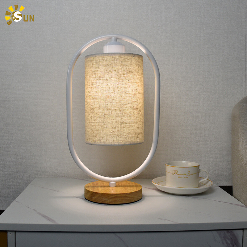 B&S Nordic style table lamp LED lamp room lamp bedroom lamp bedside lamp dimmable night light room decoration lamp with light source e27