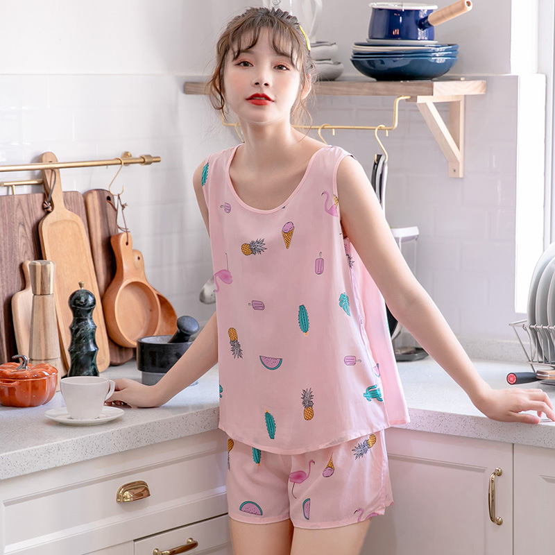 Sleeveless Pyjamas Set - Best Price in 