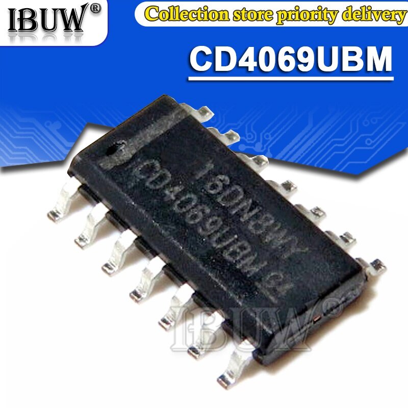 10pcs cd4069ubm sop14 cd4069 sop-14 sop logic ic