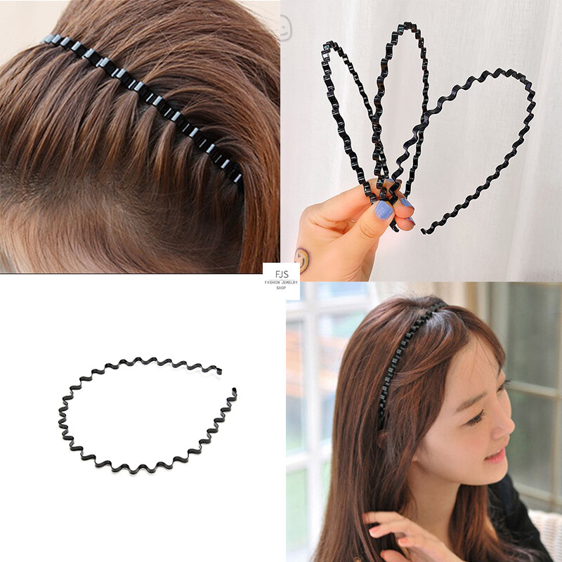 FJSL Simple Female Hair Hoop Tik Tok Hot Item Hair Accessories Black Haiband