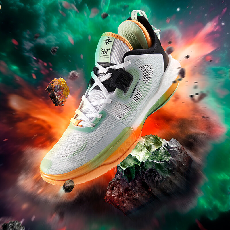 361 Degrees Supernova 1.0 Pro Men's Sports Shoes Mesh Breathable Cushioning Basketball Shoes Thin Running Shoes Light Sneakers