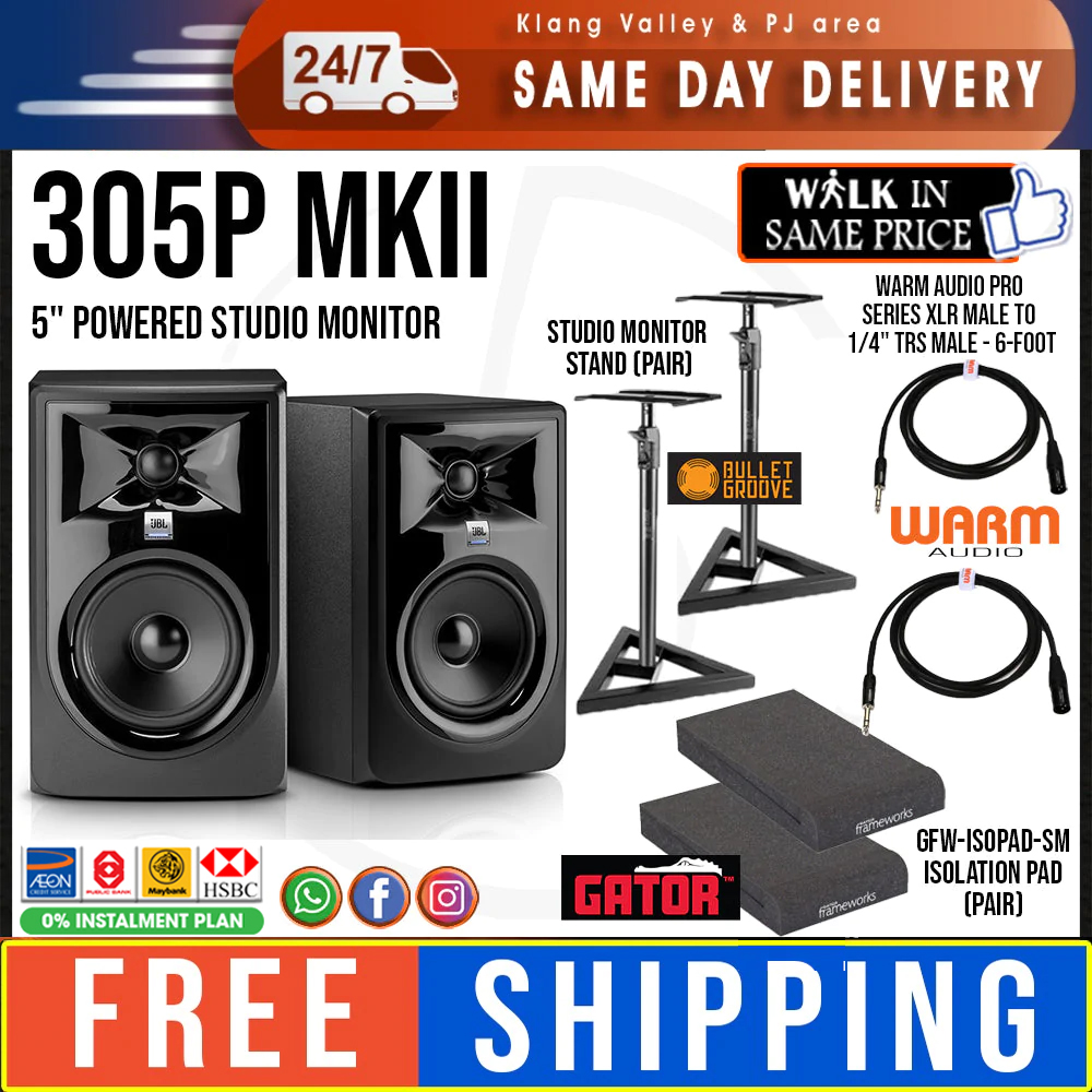 JBL 305P MKII 5\