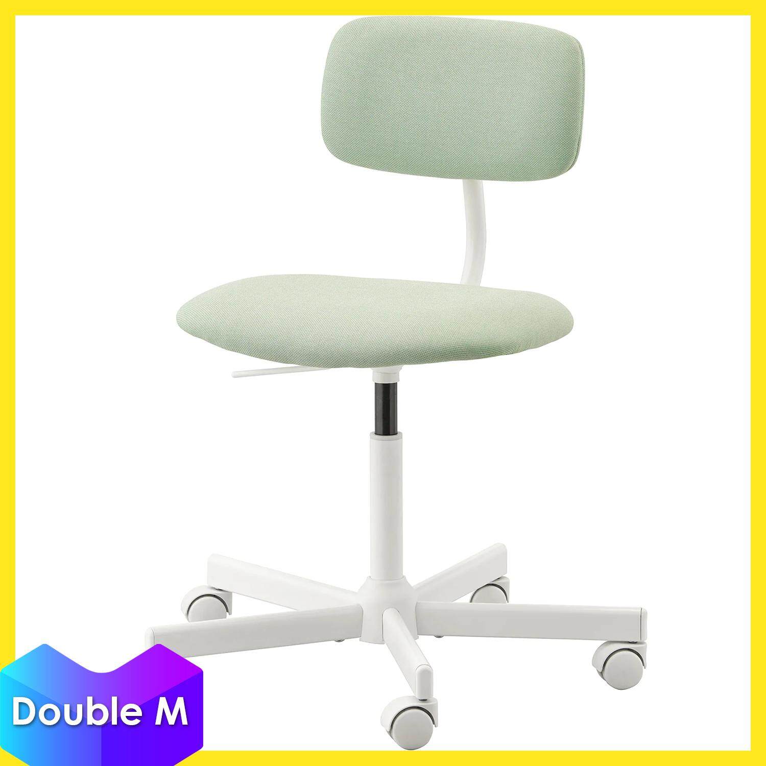 Ikea Bleckberget Office Adjustable Swivel Chair Perfect With Kolon Floor Protector Idekulla Light Green
