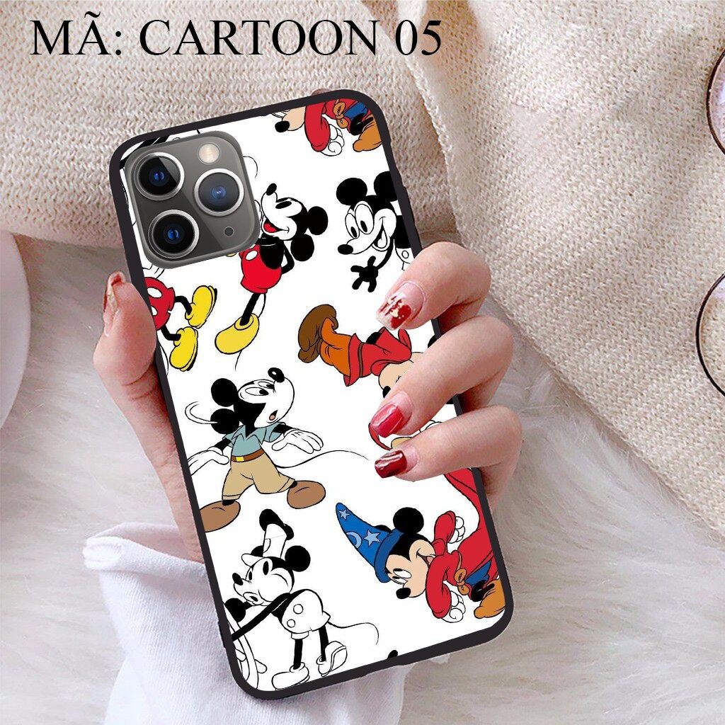 Ốp lưng iPhone 11 Pro viền dẻo TPU BST Hoạt Hình