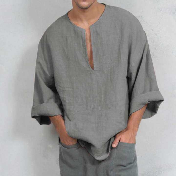baggy v neck t shirts
