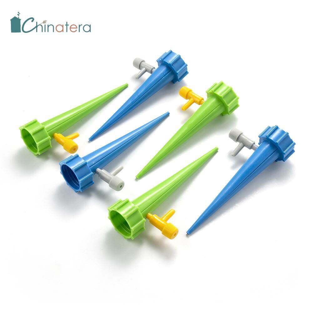 [Chinatera] 1/6/12pcs Plant Self Watering Adjustable Stakes Device Automatic Watering Spikes Irrigation System