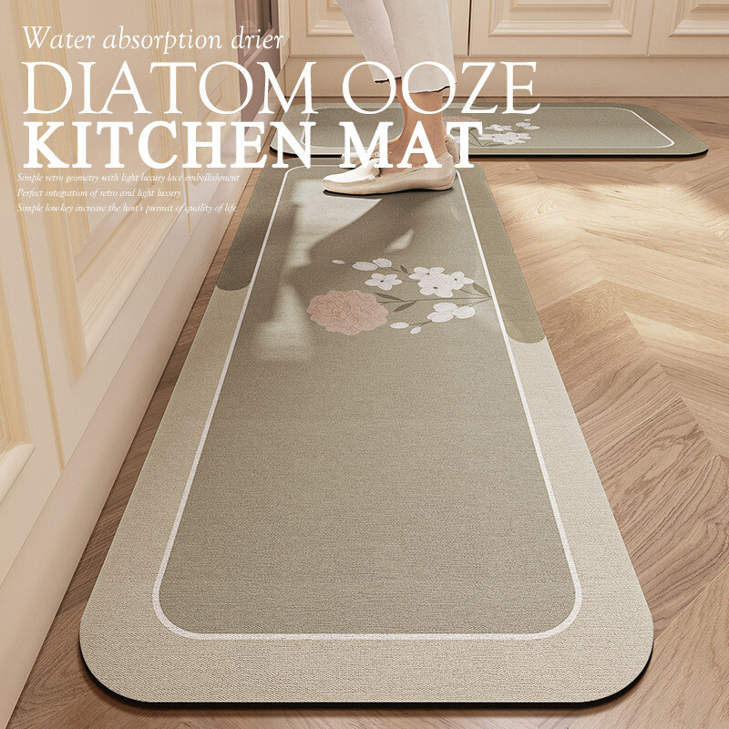 Kitchen Mats for in Front of Sink Super Absorbent Kitchen Rugs NonSkid Anti Fatigue Standing