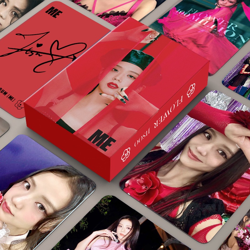 Kpop jisoo solo album me small card postcard card collector's card