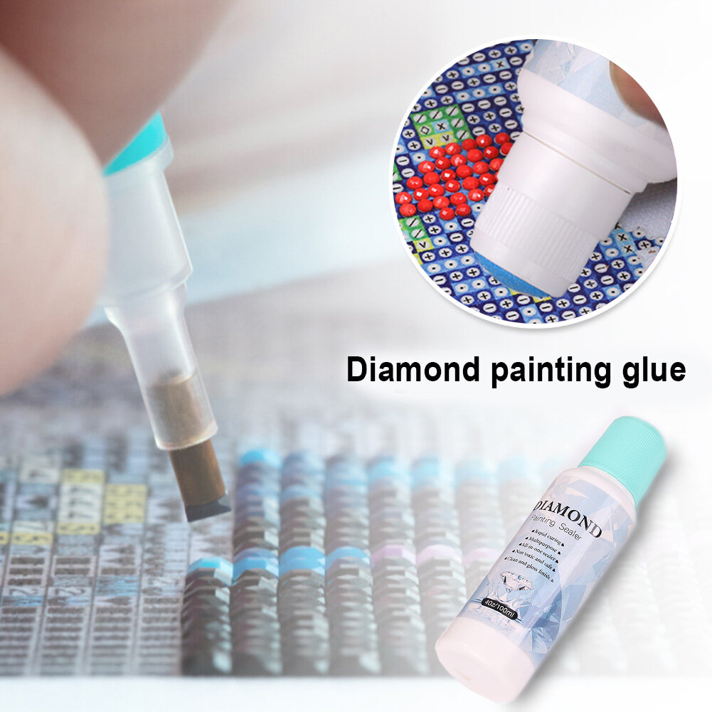 Keo Dán Máy Khoan Chất Tăng Trắng 5D 100Ml Bức Tranh Kim Cương Ml