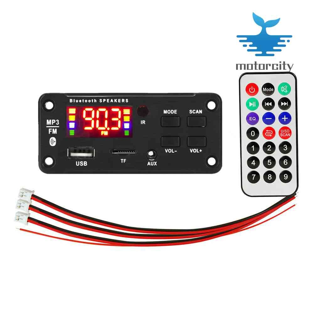 Amplifier MP3 Decoder Board Bluetooth-compatible Car FM Radio Audio Module