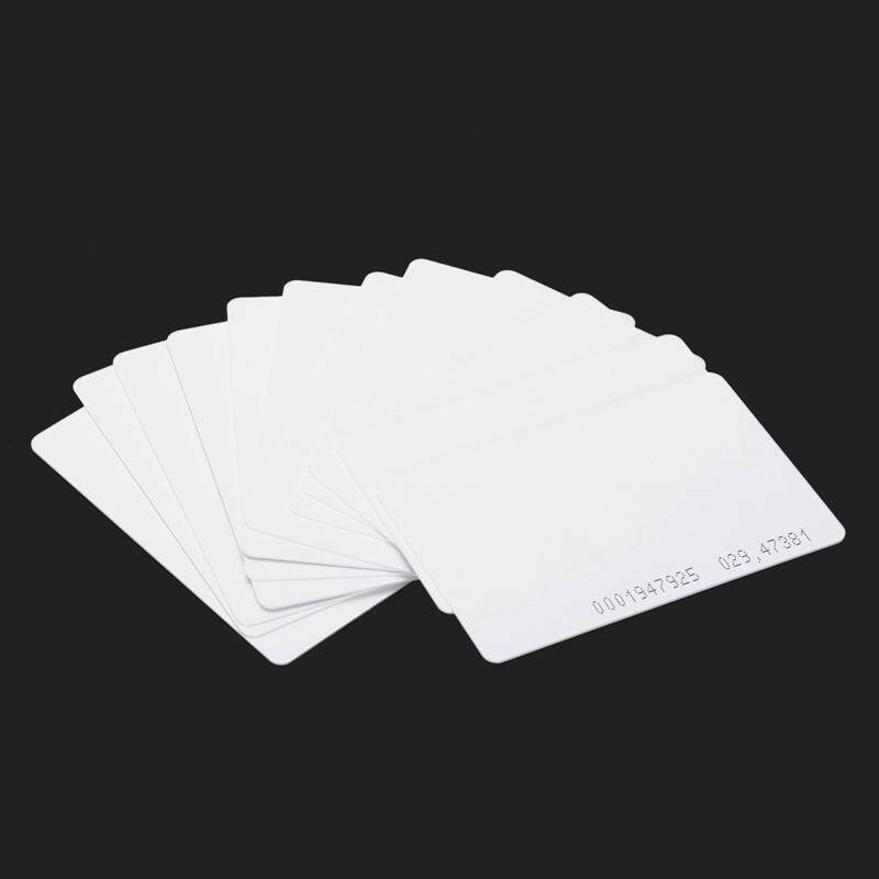 50 pieces Intelligent Proximity EM4100 125kHz RFID Proximity Card Entry Empty ID Access