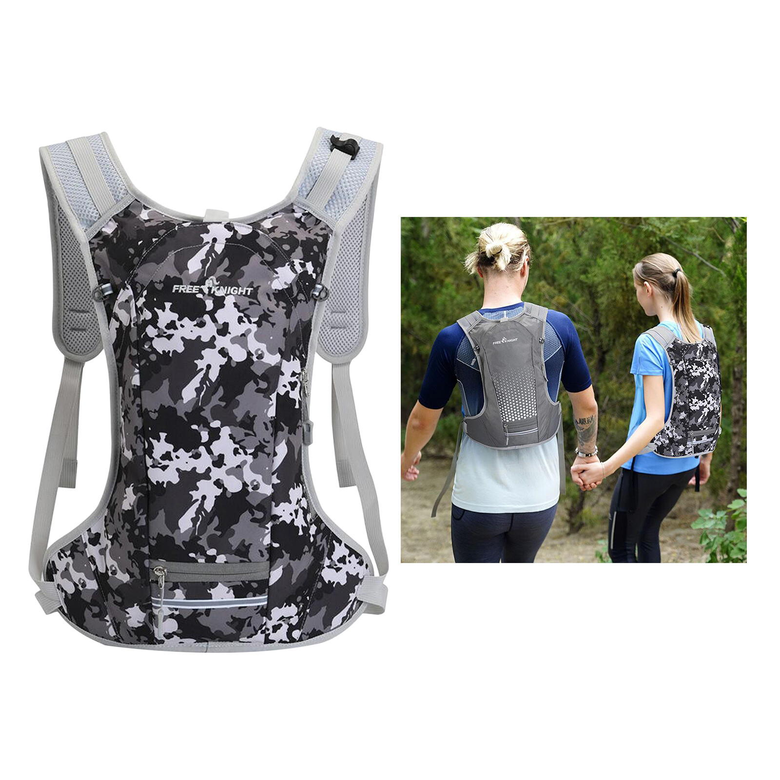 Baoblaze Hydration Backpack 2L Hydration Bladder Bag - Hydration Pack for Cycling, Running, Hiking