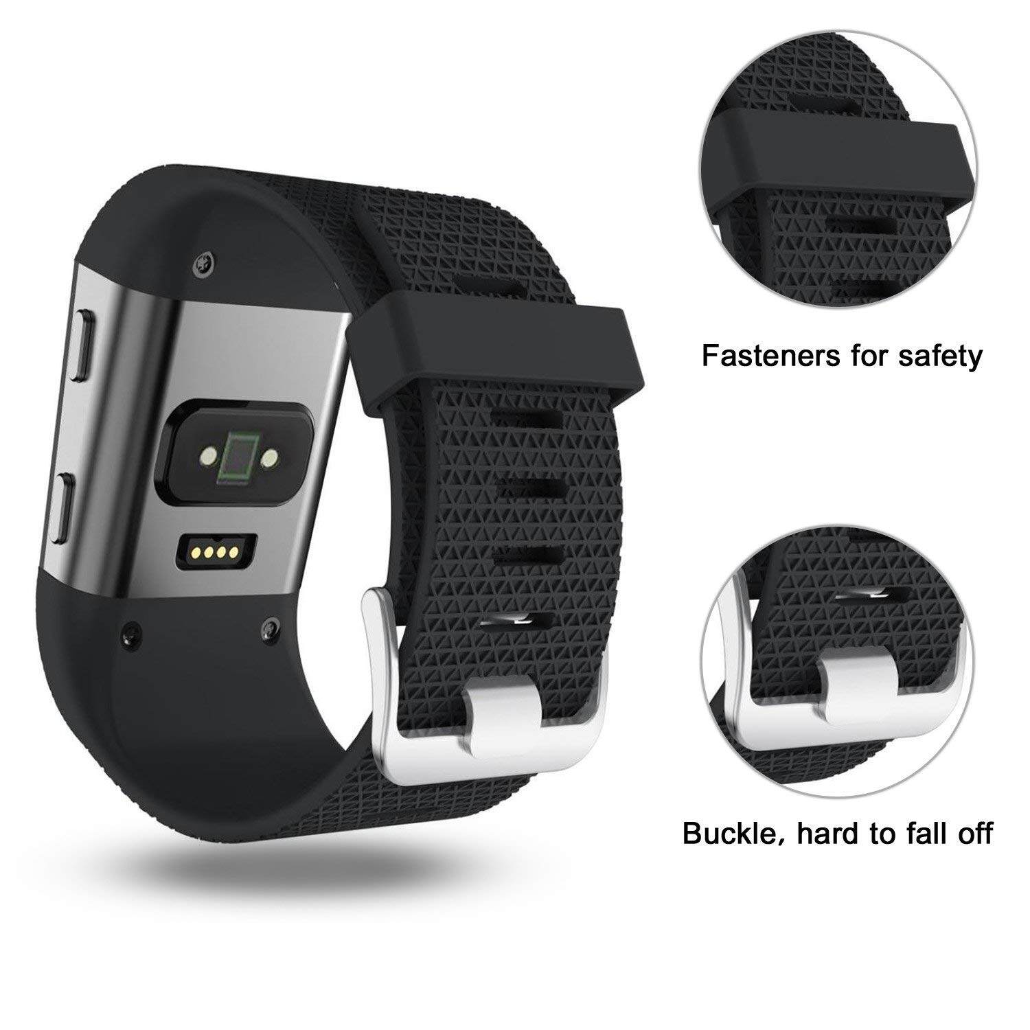 For Fitbit Surge Straps, Soft Replacement Bands Accessories Large Small