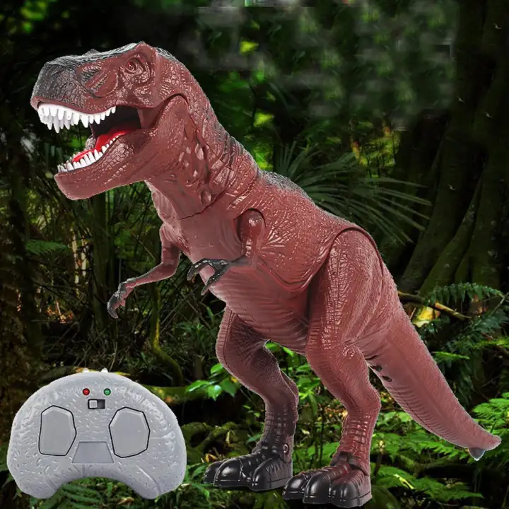 remote control walking dinosaur toy