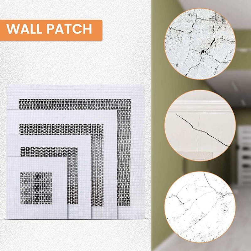 12 Pieces Aluminum Wall Repair Patch SelfAdhesive Wall Repair Patch 2
