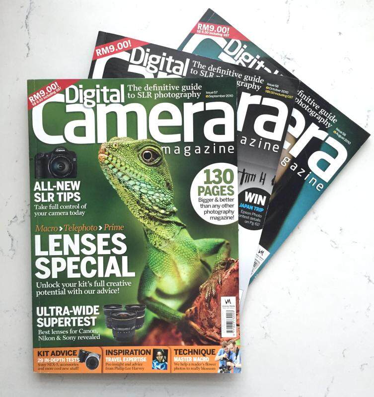 Digital Camera Magazine Issue 56,57,58 (set of 3) Malaysia