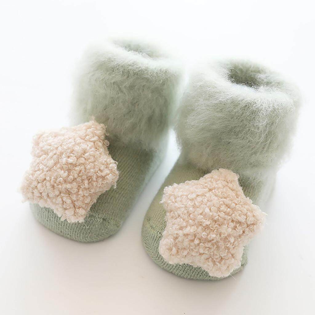 Baby Boy Girl Socks Warm Cotton Children Floor Socks Anti-Slip Baby Step Socks