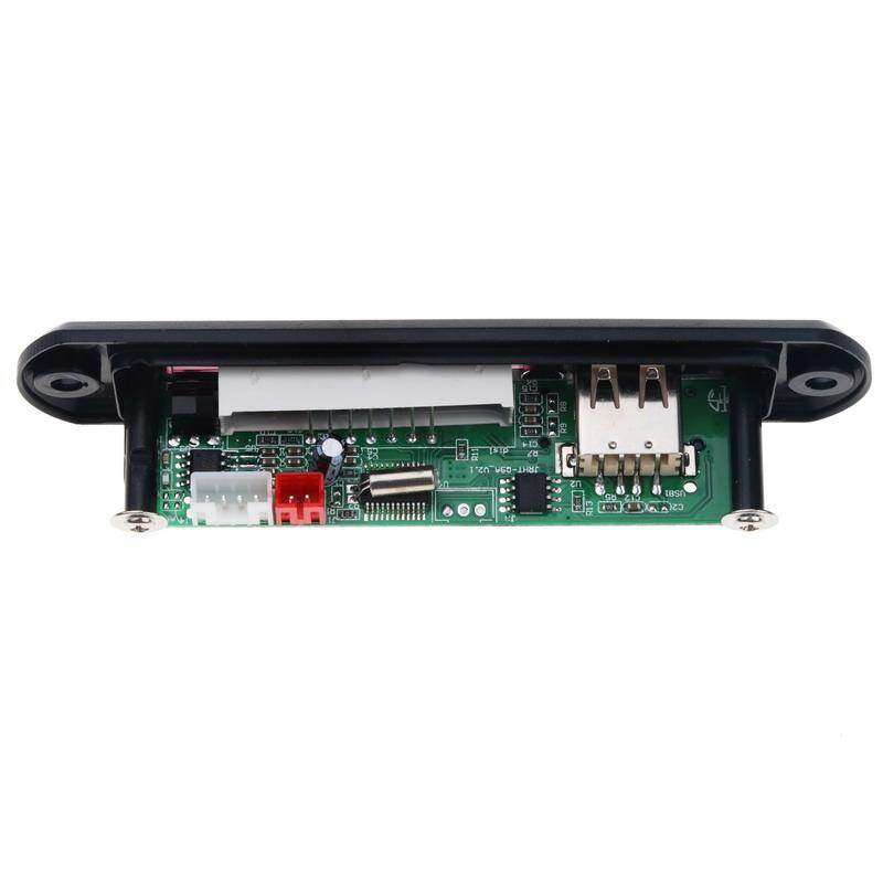 DC 5V 12V MP3 Player Decoder Board USB 3.5MM AUX MP3 Audio Module Receiver Support MP3 WAM WAV For Car Music Speaker With Remote Control（No Bluetooth）