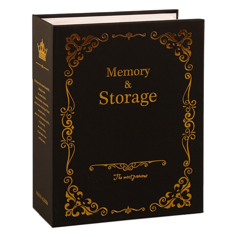 6 Inch 100 Pockets Photo Album Picture Storage Scrapbooking Case Frame for Kids Lovers Wedding Memory DIY Book