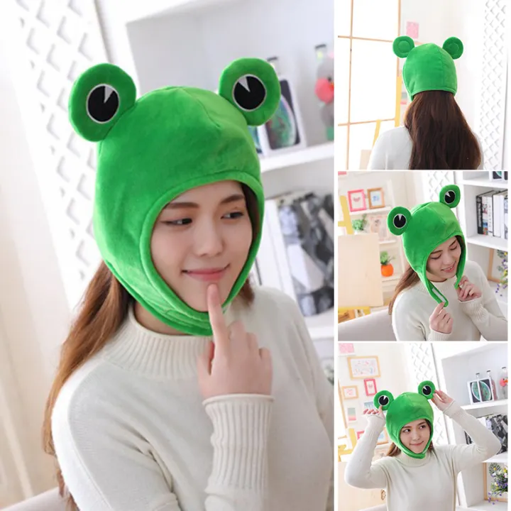 cute plush frog