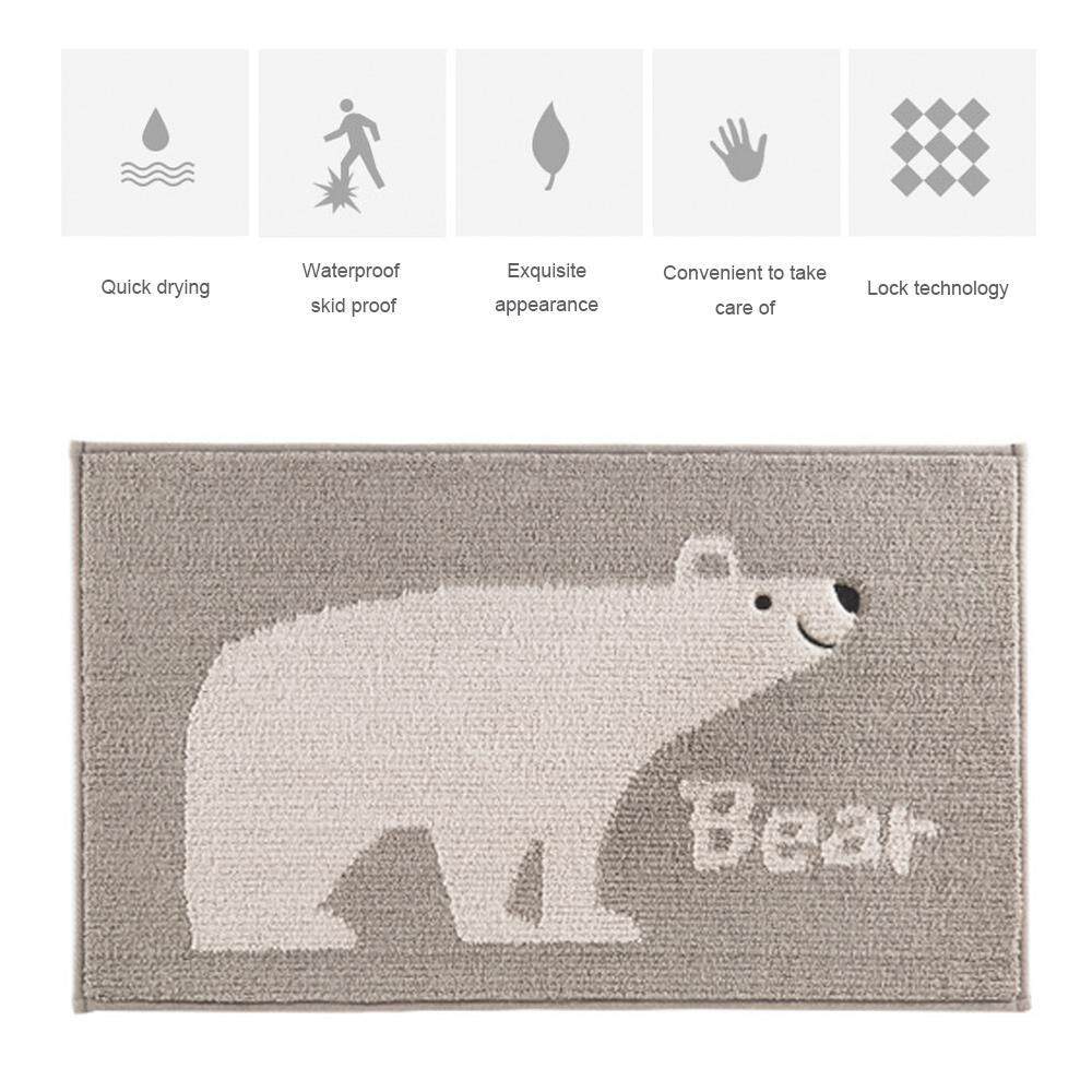 skid proof bath mat