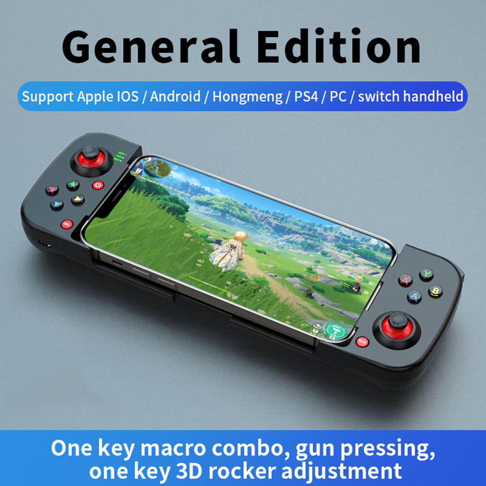 Mobile Phone Gamepad Bluetooth-compatible Wireless Game Controller for PUBG