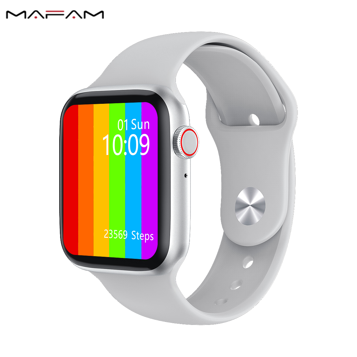2020 IWO W26 Thông Minh Loạt Đồng Hồ 6 1.75 Inch Cảm Ứng Đầy Đủ Màn Hình ECG PPG Theo Dõi Nhịp Tim Bluetooth Cuộc Gọi Không Thấm Nước Smartwatch IWO 15