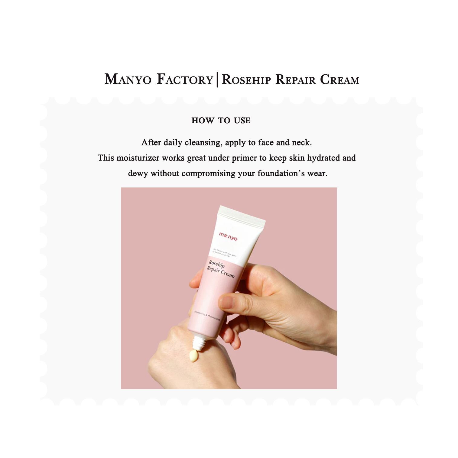 Manyo Factory | Rosehip Kem phục hồi (50ml)