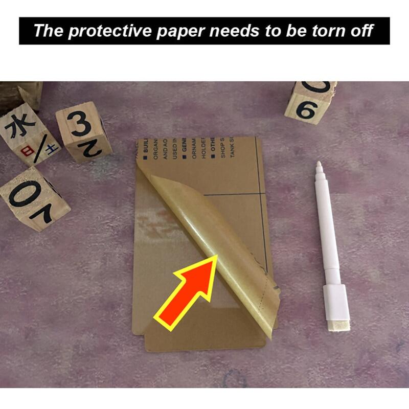 Transparent Message Board Light with Pen USB Luminous Lamp DIY Note Daily Memo Board Desktop Decor Led Night Lighting Gift for Children Girlfriend