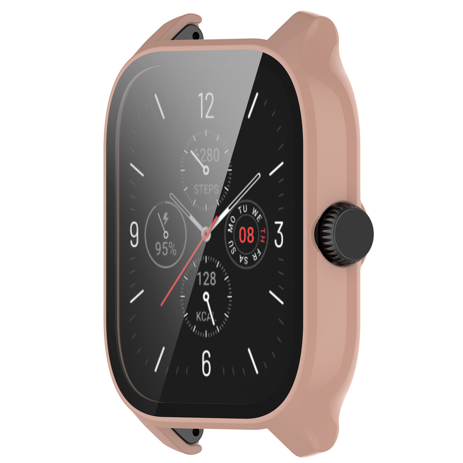 Ultra Thin Hard PC Case Tempered Glass Screen Protector Protective Cover For Huami Amazfit GTS4