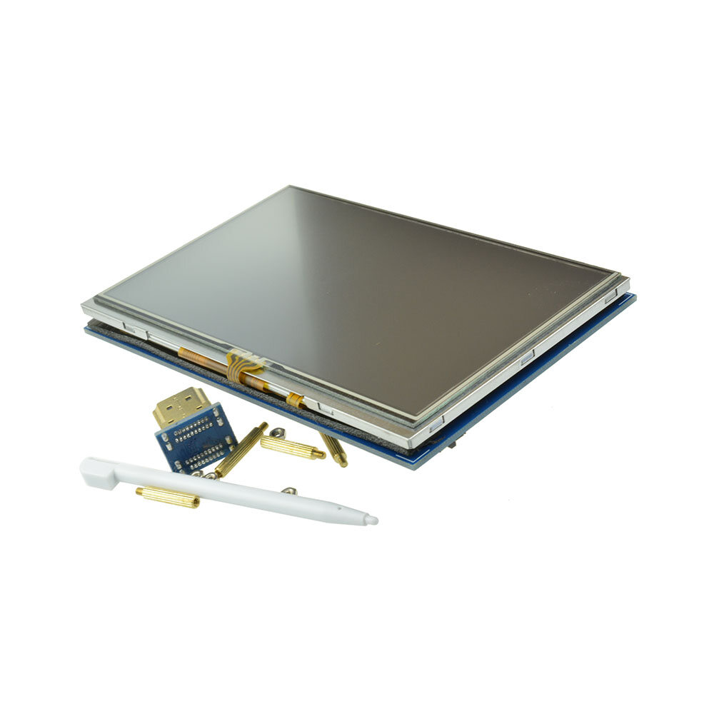 Original 5 inch HDMI Touch Screen TFT LCD Panel Module Shield 800X480 For Raspberry Pi