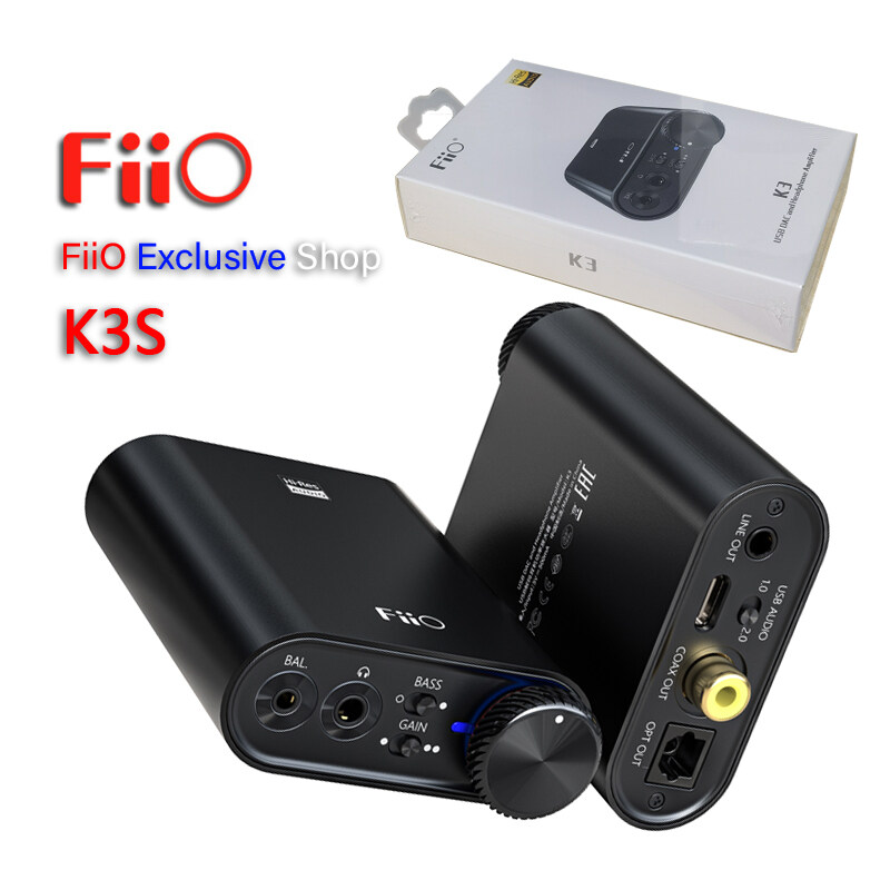 FiiO K3S New K3 Portable Headphone Amplifier USBC DAC Decoding AMP