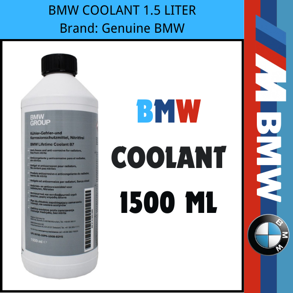 BMW - BLUE Concentrate Antifreeze/ Coolant 1.5L (Original BMW) | Lazada