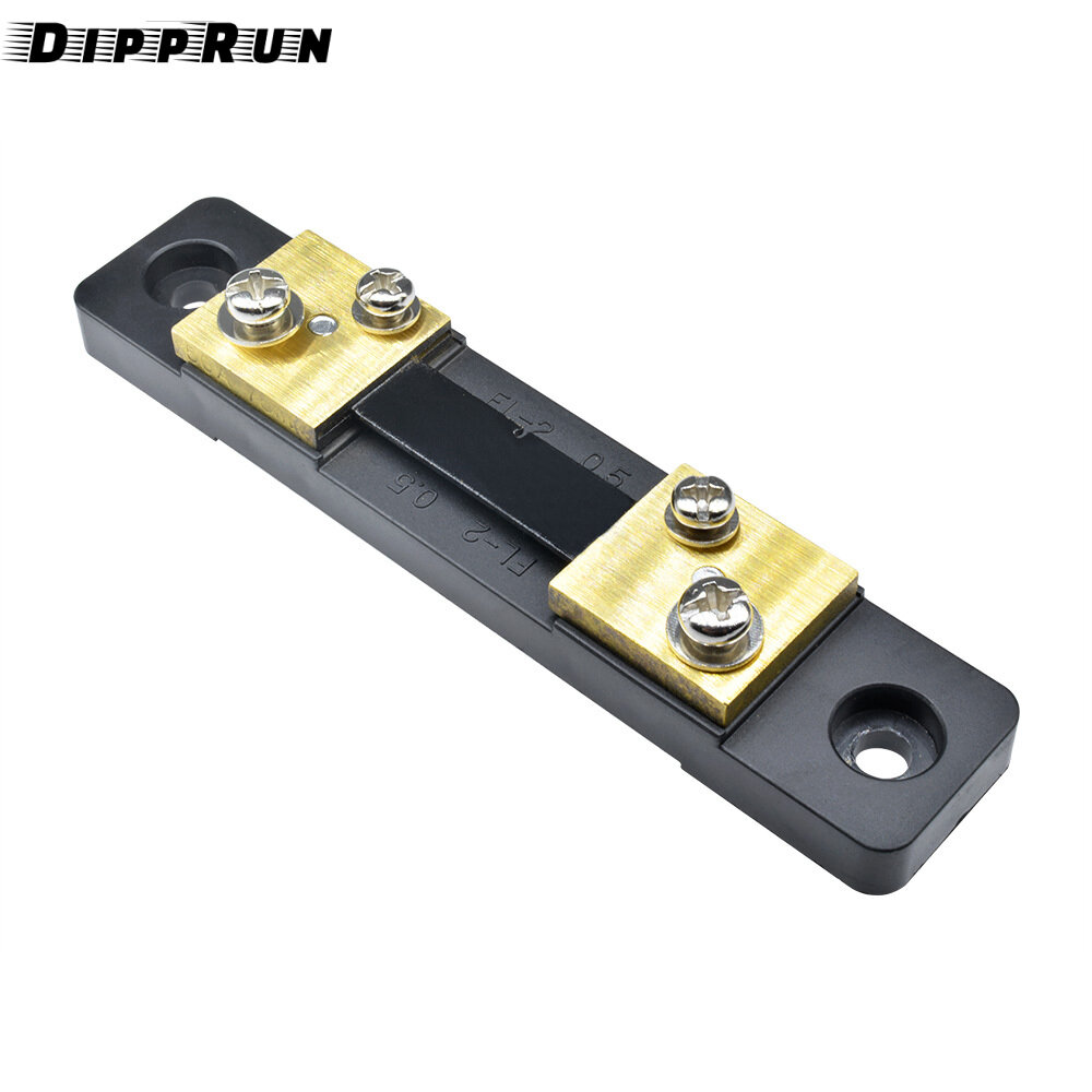 Dipprun điện trở song song FL-2 50A 75mV (r Shunt) cho Ampe kế mạch mắc rẽ dòng điện một chiều điện trở song song Bảng điều khiển Bộ khuếch đại kỹ thuật số mete
