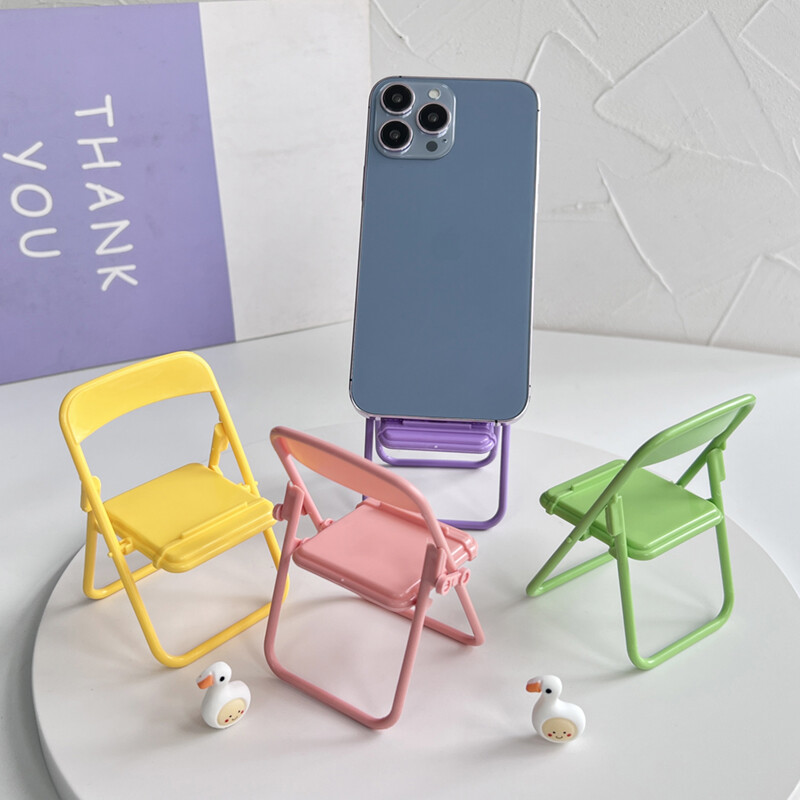 Mini Multi-color Chair Bracket Portable Folding Bracket Mobile Phone Case Accessories